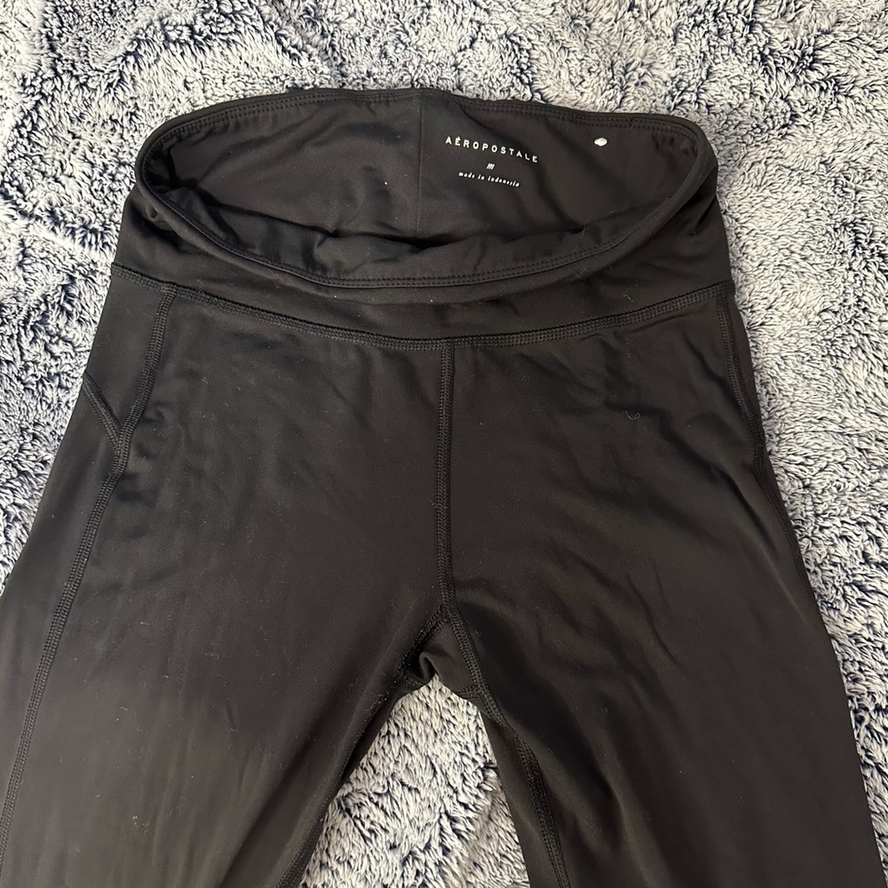 Aéropostale black leggings size M medium